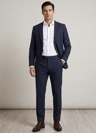 Брюки в полоску від asos p.w30/l30