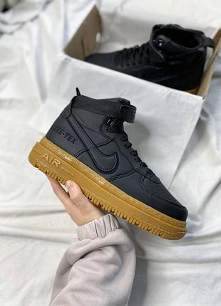 Кроссовки nike air force gore-tex зимние , удобные корссовки найк с водоотталкивающим эффектом 42