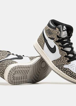 Женские кроссовки nike jordan 1 high, элегантный стиль и комфорт найк джордан 44