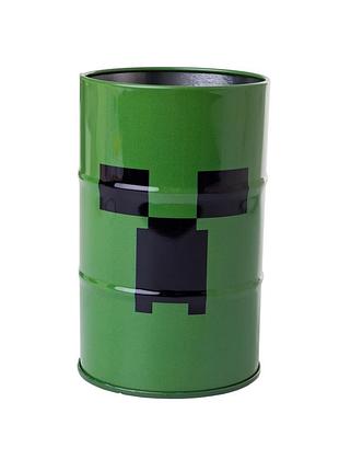 Подставка для письменных принадлежностей yes minecraft creeper 708096 6.5х10.8 см