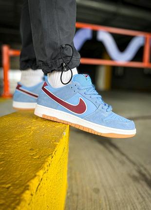 Жіночі кросівки nike sb dunk low сині, для створення яскравих образів на кожен день найк сб данк лоу найкі