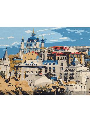 Картина за номерами riviera blanca андріївський спуск 40x50 см (rb-0275)