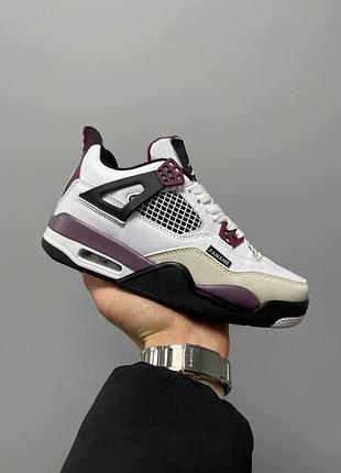 Женские кроссовки nike air jordan retro 4, комфортные и элегантные кроссы найк 41