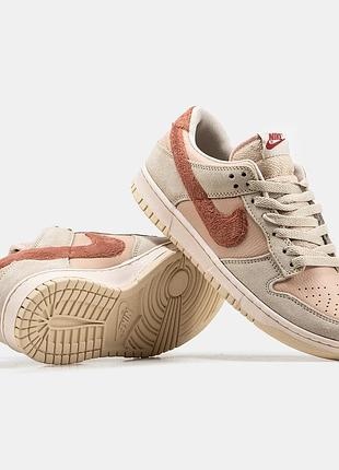 Жіночі кросівки nike sb dunk low "terry swoosh для жінок стильні кроси зручні