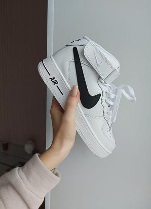 Жіночі кросівки nike air force high зимові, взуття для зими з чудовим стилем від найк
