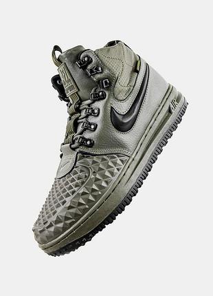Мужские зимние кроссовки nike duckboot 17, стильные зимние кроссовки найк