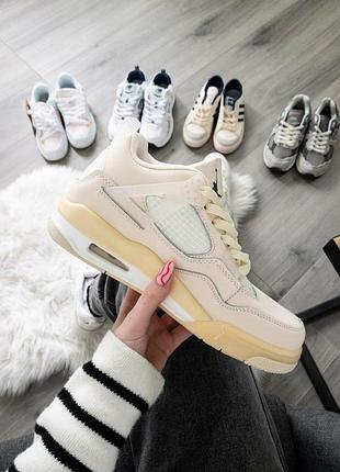 Nike air jordan retro 4 жіночі кросівки для щоденного носіння найк