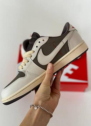 Nike air jordan low кроссовки для мужчин черные-белые удобные