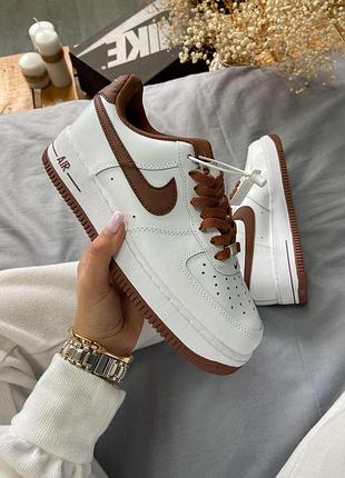 Женские кроссовки nike air force 1 low белые, сочетание легкости и прочности найк аир форс 1 лоу 41