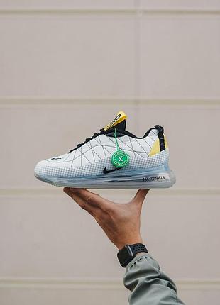 Зимние кроссовки nike air max 720 белые, утепленные, найки для зимы для мужчин