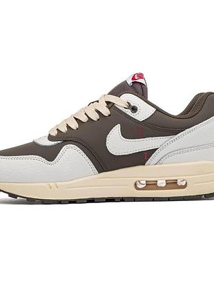 Мужские кроссовки nike air max 1 x travis scott лимитированная серия найк 45