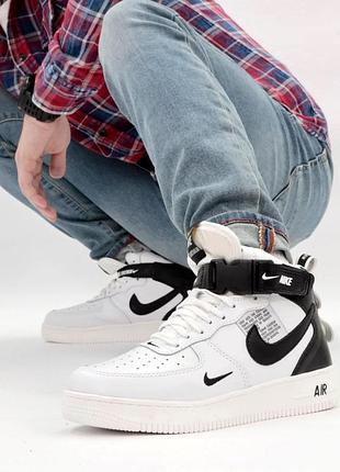 Кроссовки nike air force utility зимние для женщин, удобная и стильная зимняя обувь от найк