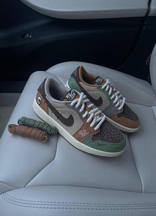 Жіночі кросівки nike air jordan low стильні зручні повсякденні для жінок найк джордан