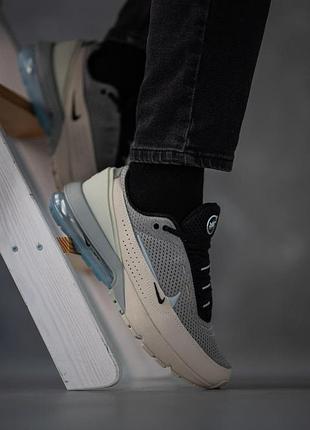 Мужские кроссовки nike air max pulse черные с улучшенной амортизацией и модным дизайном найк 43