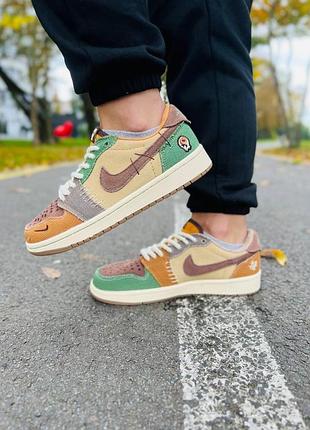 Женские кроссовки nike air jordan low стильные удобные повседневные для женщин найк джорда 44