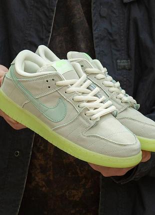 Женские кроссовки nike sb dunk low для женщин легкие бежевые повседневные удобные 37