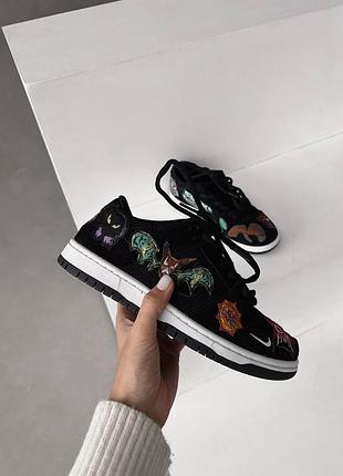 Женские кроссовки nike sb dunk low pro qs neckface, топовые и легкие кроссы найк 41