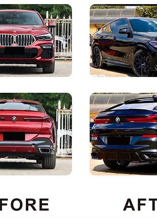 Комплект обвеса paradigm black knight (2018-2022) для bmw x6 g06 2019–2027 гг