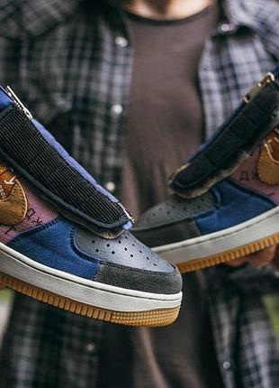 Мужские кроссовки nike air force 1 low кожаные с хорошей амортизацией найк 45