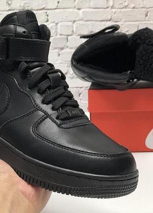 Женские зимние кроссовки nike air force winter, удобные и стильные кроссовки найк для зимы 41