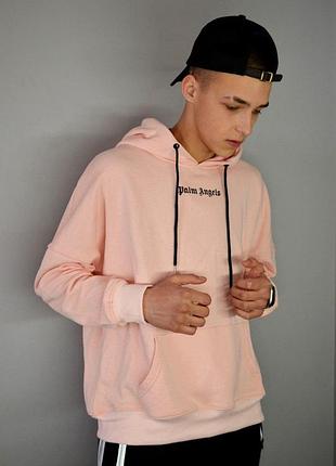 Худи palm angels peach толстовка палм анджелс розовая xl