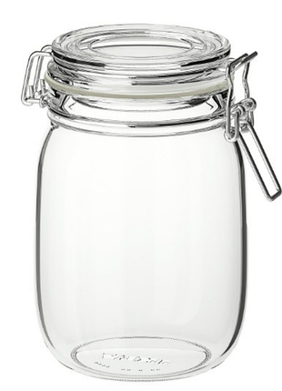 Банка с крышкой korken