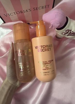 Набір парфумований лосьйон та спрей tropical melon starfruit victoria's secret