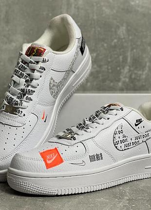 Жіночі кросівки nike air force just do it 1310 white