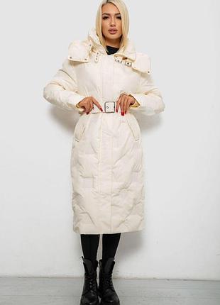 Куртка женская зимняя, цвет молочный, 244r5609
