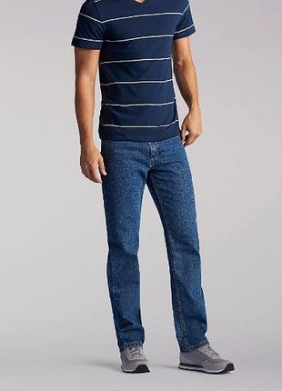 Джинсы lee regular fit pepper stone 100% cotton 38х34