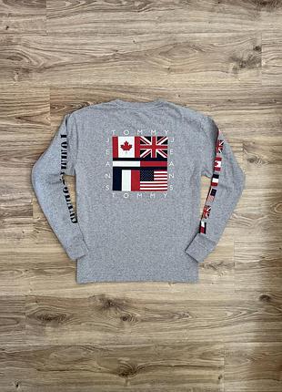 Tommy jeans longsleeve tommy hilfiger лонгслів кофта lacoste