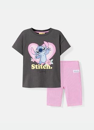 Літній костюм для дівчинки stitch