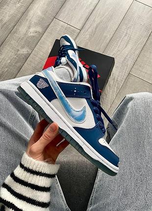 Женские кроссовки nike sb dunk low синие, трендовые и стильные для каждого дня найк сб данк лоу найки 38