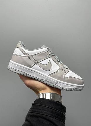 Женские кроссовки nike sb dunk low серые стильные найк сб данк лоу найки комфортные на каждый день 37