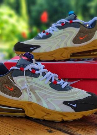 Мужские кроссовки nike air max 270 кроссы найк аир макс для мужчин кеды найк удобные сетка белые 41