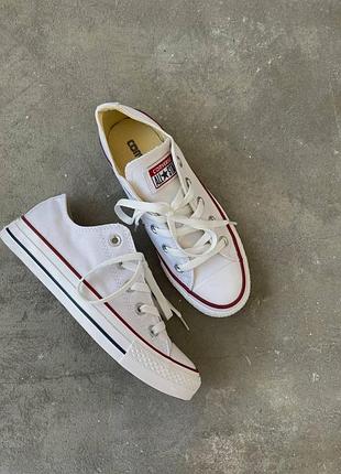 Женские кеды converse кеды конверс для женщин белые тканевые удобные 44