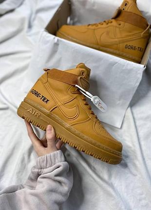 Зимние кроссовки nike air force 1 gore-tex , удобные и теплые кроссовки найк 41