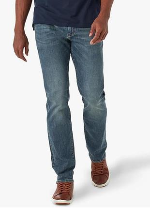 Джинсы lee extreme motions straight fit tapered - may day 36x32