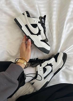 Мужские кроссовки nike sb dunk low для мужчин черно-белые трендовые 39