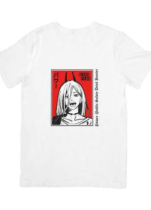 Футболка человек-бензопила (chainsaw man)