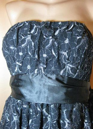 Элегантное приталенное черное платье select, 10р, км0807 открытые плечи5 фото