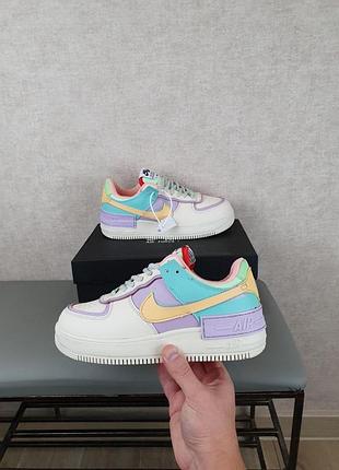 Женские зимние кроссовки nike air force shadow, удобные зимние кроссовки найк 37