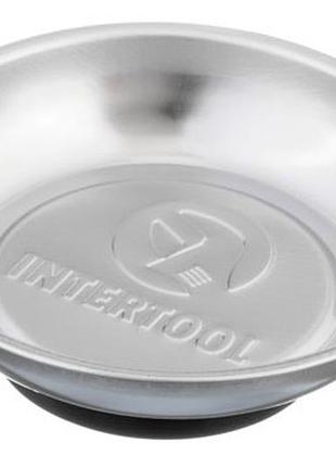 Тарелка магнитная intertool 108 мм (et-1050)