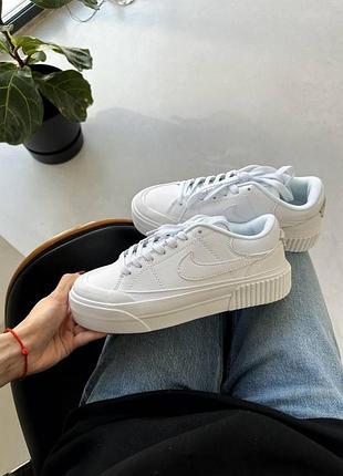 Кроссы nike court legacy белые для женщин найки кожа удобные для повседневного использования 40