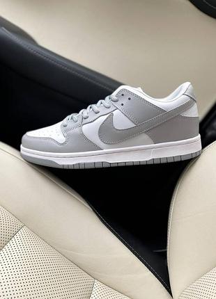 Женские кроссовки nike sb dunk low серые стильные найк сб данк лоу найки для ярких образов 39