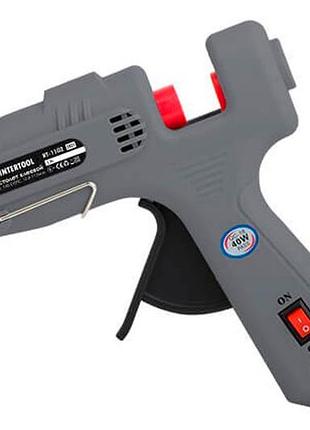 Пистолет клеевой intertool 11.2 мм x 40 вт (rt-1102)