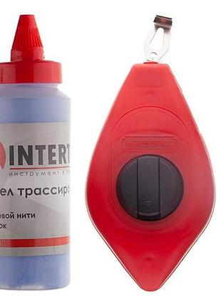 Набір 3-в-1 intertool шнур відбивний крейда і шнурової рівень (mt-2505)