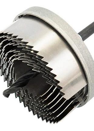 Набор корончатых сверл по гипсокартону mastertool 7 шт. (25-64 x 20 мм) (12-2568)