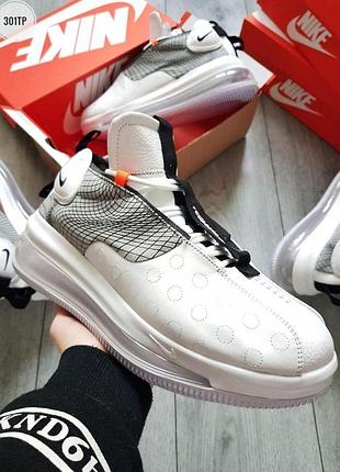 Мужские зимние кроссовки nike air max 720 белые утепленные, для зимы для мужчин