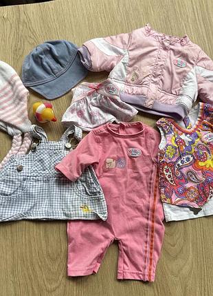 Вещи на куклу baby born